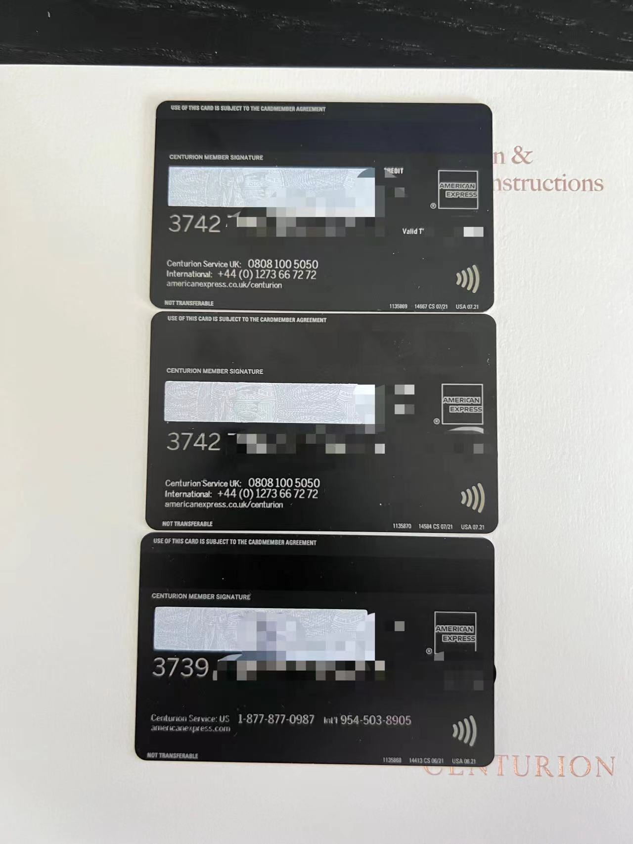 AMEX Reveals New Centurion Black Card Designs