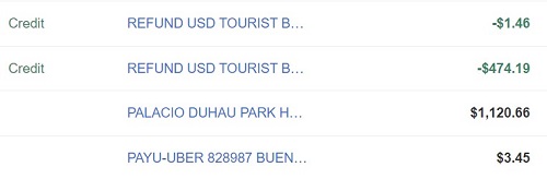 foreign tourist dollar rate argentina